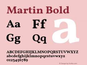 Martin Bold Version 4.015 October 23, 2017图片样张