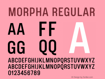 Morpha-Regular 001.000图片样张