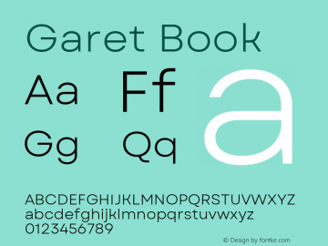 Garet Book Version 1.003图片样张