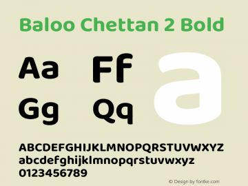 Baloo Chettan 2 Bold Version 1.700图片样张