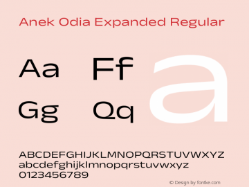 Anek Odia Expanded Regular Version 1.003图片样张