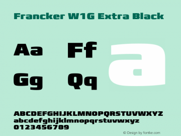 FranckerW1G-ExtraBlack Version 1.00图片样张