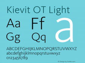 Kievit OT Light Version 7.600, build 1030, FoPs, FL 5.04图片样张