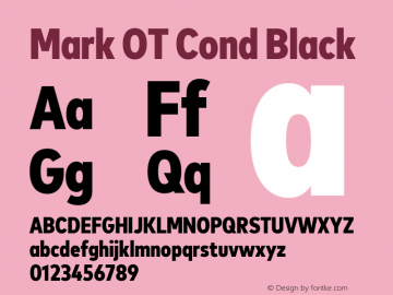 Mark OT Cond Black Version 7.60图片样张