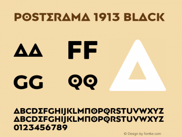 Posterama 1913 Black Version 1.00图片样张