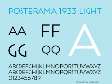 Posterama 1933 Light Version 1.00图片样张