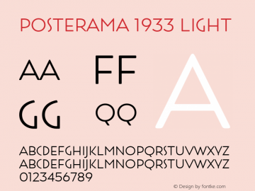 Posterama 1933 Light Version 1.00图片样张