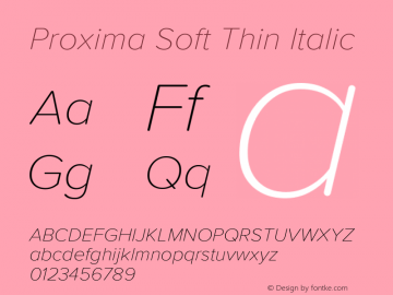 Proxima Soft Thin It Version 1.005图片样张