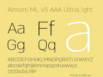 Almoni ML v5 AAA UltraLight Version 5.000图片样张