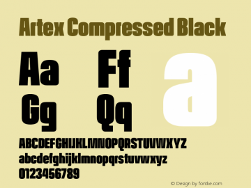 ArtexCompressed-Black Version 1.005图片样张