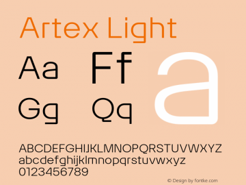 Artex Light Version 1.005图片样张