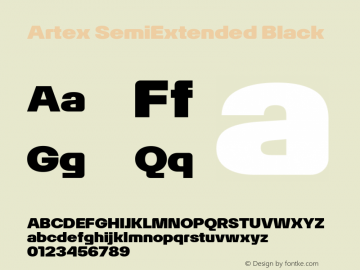Artex SemiExtended Black Version 1.005图片样张