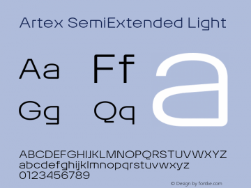 Artex SemiExtended Light Version 1.005图片样张
