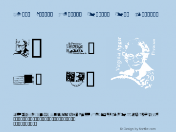 Dead Letter Office Thirty Two Regular Macromedia Fontographer 4.1.5 5/7/98图片样张