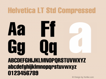 HelveticaLTStd-Comp Version 2.030;PS 002.000;hotconv 1.0.51;makeotf.lib2.0.18671图片样张