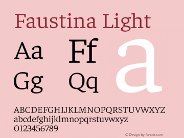 Faustina Light Version 1.200图片样张