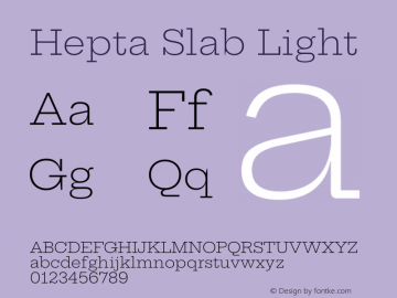 Hepta Slab Light Version 1.102图片样张