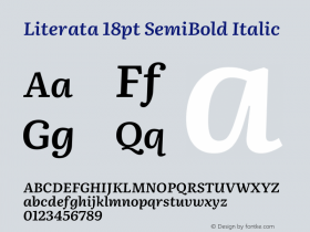 Literata 18pt SemiBold Italic Version 3.002图片样张