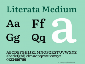 Literata Medium Version 3.002图片样张