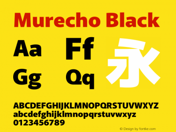 Murecho Black Version 1.010图片样张