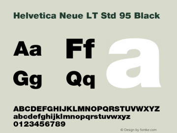 HelveticaNeueLTStd-Blk Version 2.101;PS 005.000;hotconv 1.0.67;makeotf.lib2.5.33168图片样张