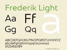 Frederik Light Version 001.000 February 2019图片样张