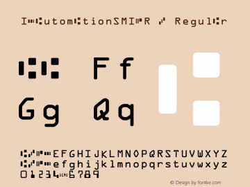 IDAutomationSMICR B Regular Version 6.08 2006 Font Sample