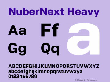 NuberNext Heavy Version 001.002 February 2020图片样张