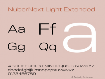 NuberNext Light Extended Version 001.002 February 2020图片样张