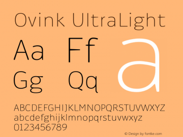 Ovink-UltraLight 1.000图片样张