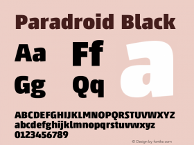 Paradroid Black Version 001.000 Nov 2017图片样张
