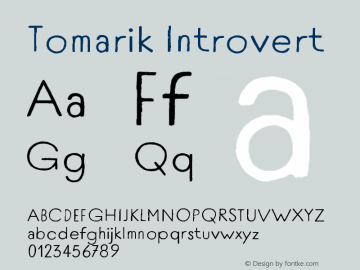 Tomarik Introvert Version 1.000图片样张