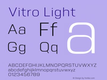 Vitro Light 2.000图片样张