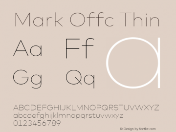 Mark Offc Thin Version 7.504; 2013; Build 1023图片样张