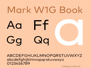 Mark W1G Book Version 1.10图片样张