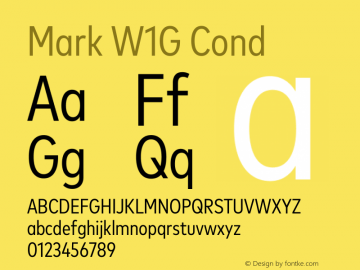 Mark W1G Cond Version 1.10图片样张