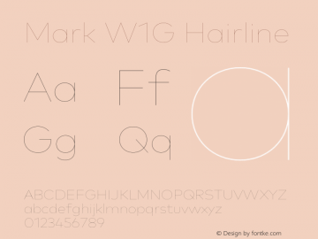 Mark W1G Hairline Version 1.10图片样张