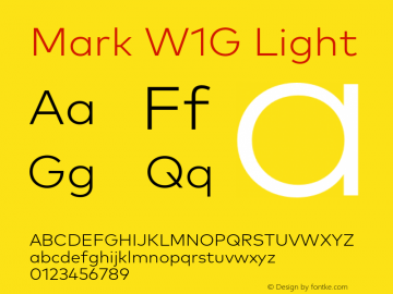 Mark W1G Light Version 1.10图片样张