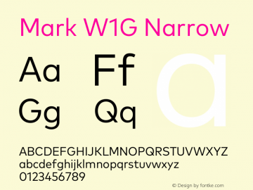 Mark W1G Narrow Version 1.10图片样张