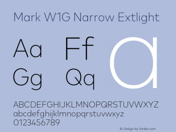 Mark W1G Narrow Extlight Version 1.10图片样张