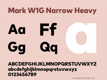 Mark W1G Narrow Heavy Version 1.10图片样张