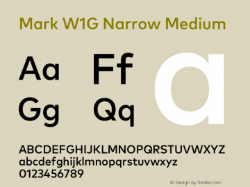 Mark W1G Narrow Medium Version 1.10图片样张