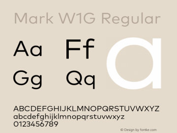 Mark W1G Regular Version 1.10图片样张