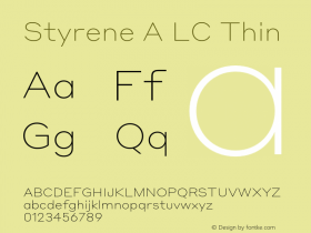 Styrene A LC Thin Version 1.1 2016图片样张