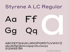 Styrene A LC Regular Version 1.1 2016图片样张