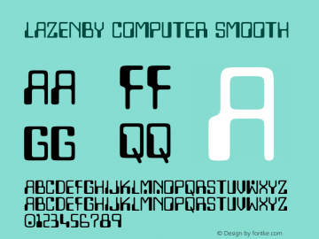 Lazenby Computer Smooth Version 1.100 2022 Cyrillic Addition图片样张