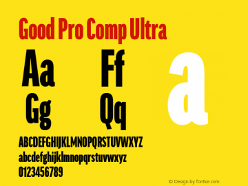 Good Pro Comp Ultra Version 7.70图片样张