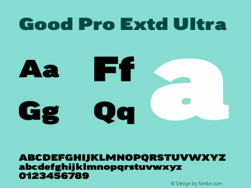 Good Pro Extd Ultra Version 7.70图片样张