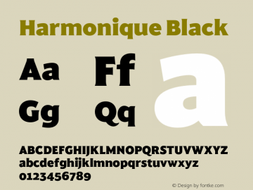 Harmonique Black Version 1.000;FEAKit 1.0图片样张