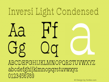 Inversi-LightCondensed Version 1.00图片样张
